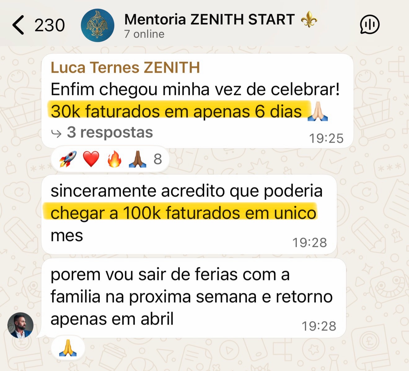 Luca Ternes — 30k em 6 dias