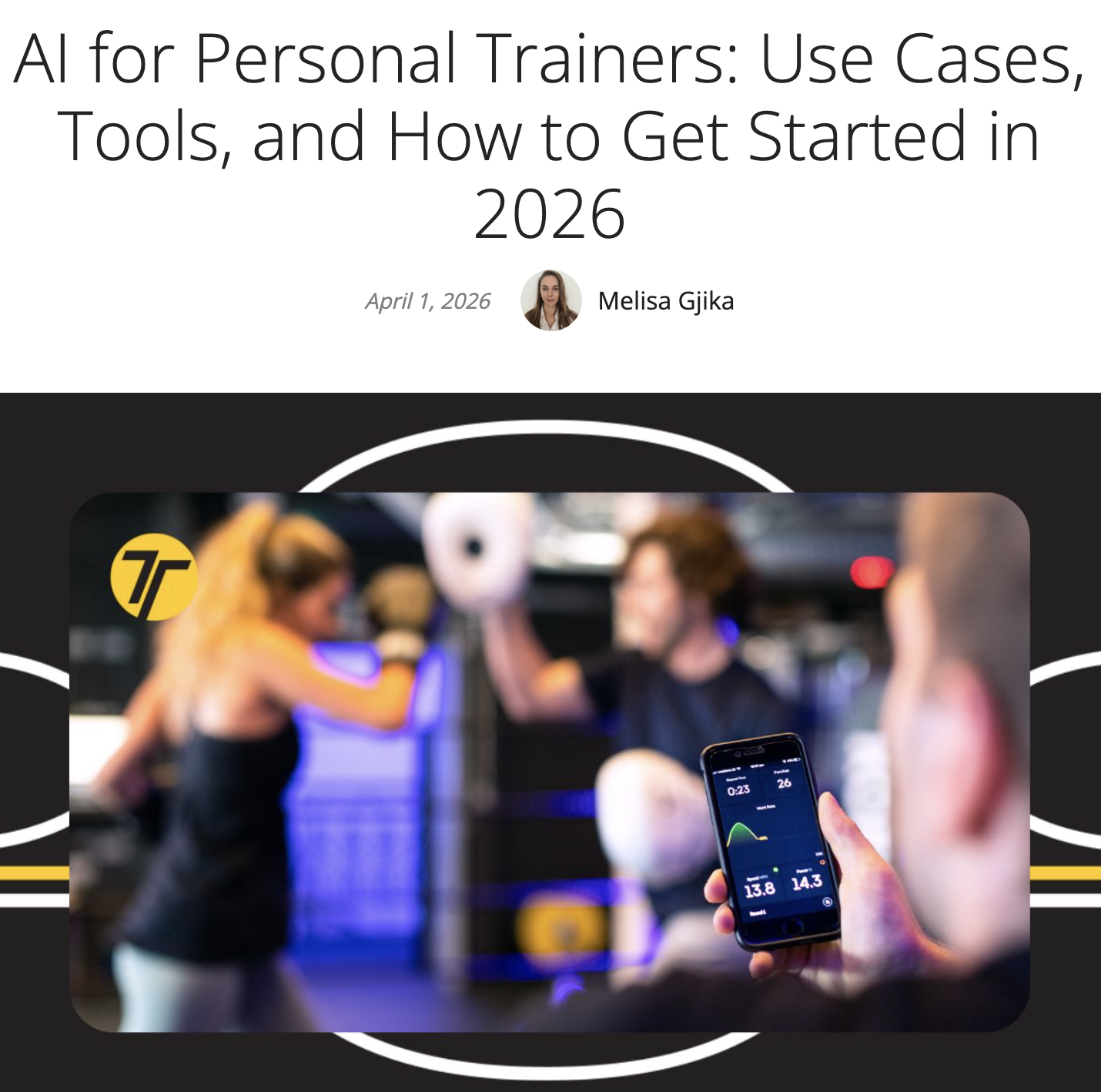 AI for Personal Trainers